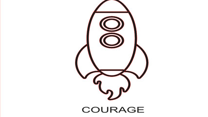 rocket vector illustration