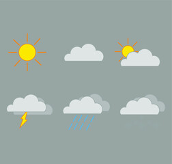 weather icon. illustration for web and mobile design.