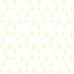 シームレスパターン・手描きのキラキラ背景