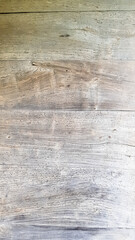 wood texture as background. Top view of the surface of the table for shooting flat lay. Abstract blank template. Rustic Weathered Wood Shed with Knots and Nail Holes