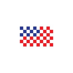American flag illustration vector
