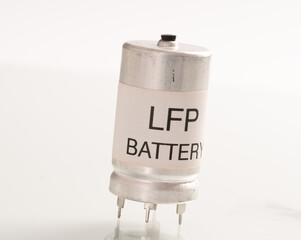 Lithium iron phosphate battery  LiFePO.  or LFP battery  lithium ferrophosphate , is a  lithium-ion...