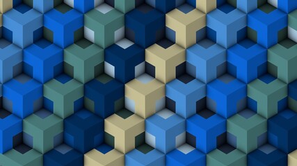 Obraz premium Isometric Patterns 3