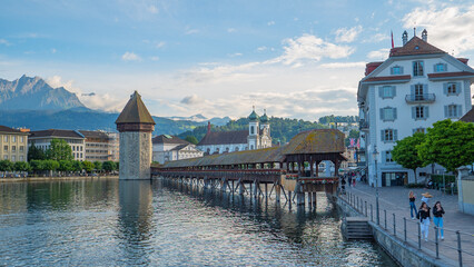 Kapellbrücke, das Wahrzeichen von Bern