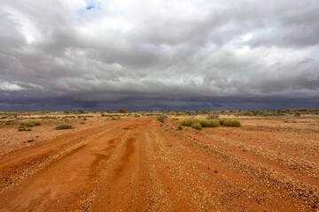 Fototapeta na wymiar Desert Storm