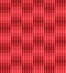 Japanese Red Stripe Vector Seamless Pattern