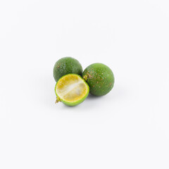 Calamansi lime known as Limau Kasturi in Malaysia