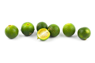 Calamansi lime known as Limau Kasturi in Malaysia