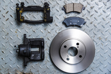 car brake system front replacement