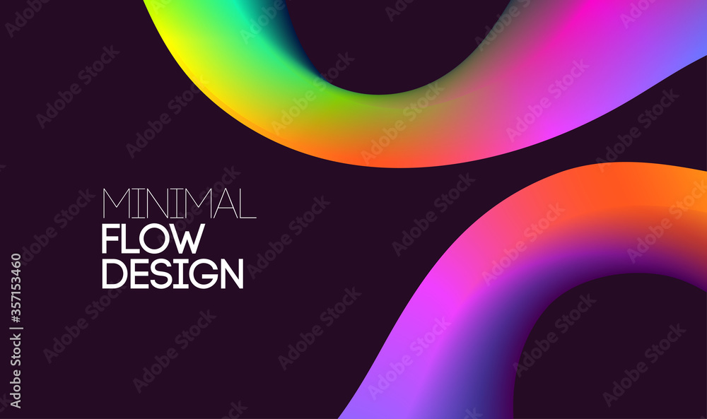 Poster abstract backgrounds with vibrant gradient shapes. design template for covers and posters