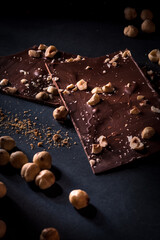 Milk chocolate​ with a nuts 