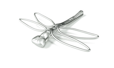 realistic 3d render of emperor dragonfly