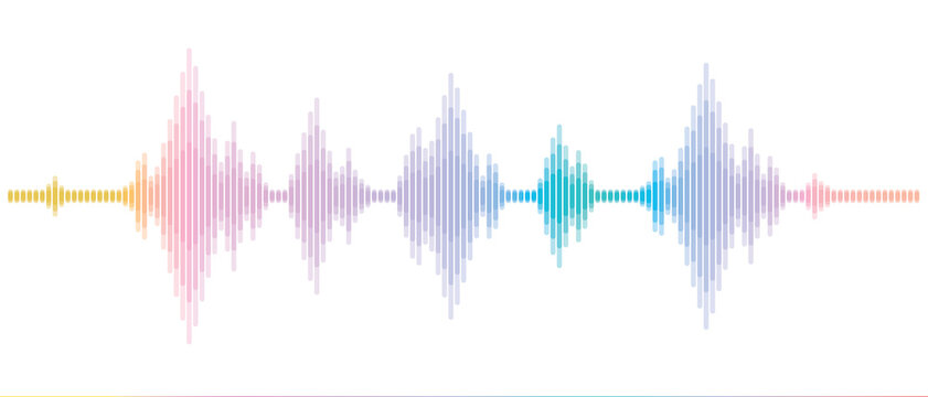 周波数の波 音楽や地震の電波 sound wave and Earthquake Wave
