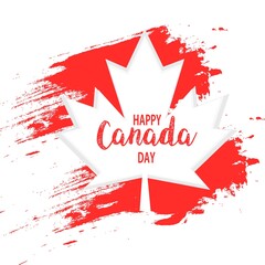 Canada day vector background