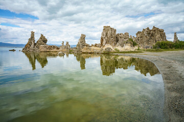 south tufa at the mono lake in california, usa