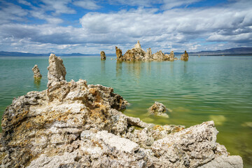 south tufa at the mono lake in california, usa