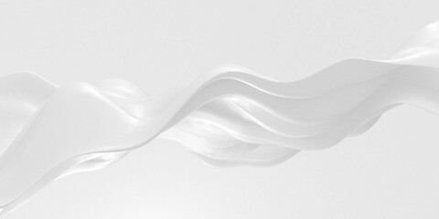 White abstract liquid wavy background
