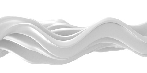 White abstract liquid wavy background