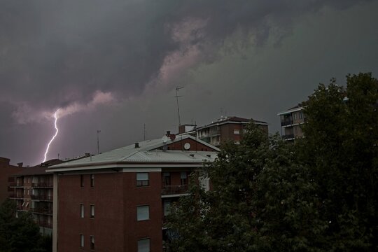 Temporale su Torino