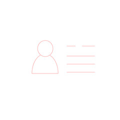Fototapeta premium user interface icon