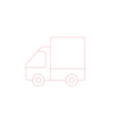 delivery truck icon