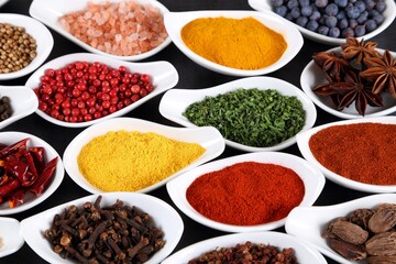 Spices and herbs.