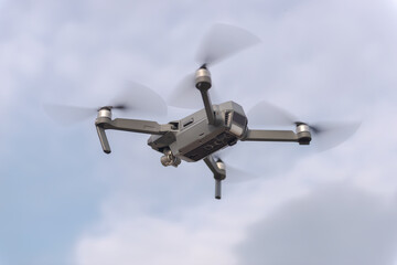 Fototapeta na wymiar Remote controlled drone