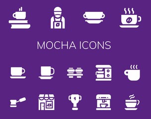 mocha icon set