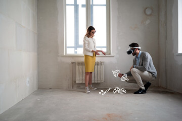 Designer shows for client variety of room VR