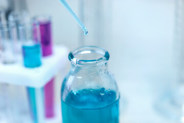 Image in the laboratory.