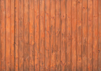 Texture, brown vertical old wood fence.