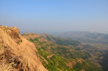 Fototapeta premium Scenic view of the landscape in India