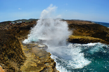 paradise island beach Curacao Caribbean Sea