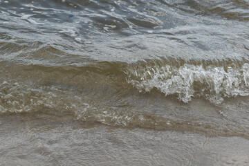 Waves on the seashore