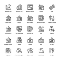 Real Estate Icons Pack