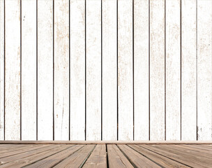 wood floor and wall