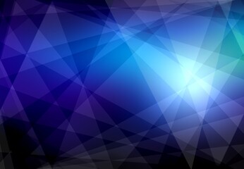 Obraz premium Glowing blue crystal texture. Magical gemstone background.
