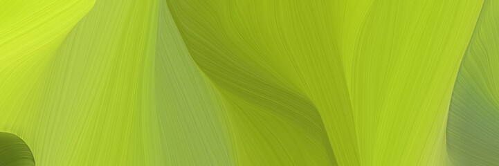 creative curved speed lines background or backdrop with yellow green, green yellow and olive drab colors. can be used as card background