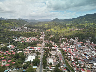 Scenery view on Matagalpa city