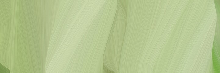creative curved speed lines background or backdrop with tan, moderate green and pastel gray colors. can be used as header background