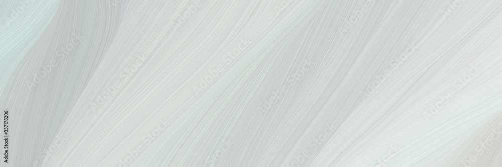 Poster artistic curved speed lines background or backdrop with light gray, lavender and ash gray colors. ca