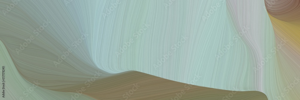 Poster wild curved speed lines background or backdrop with ash gray, pastel brown and gray gray colors. can