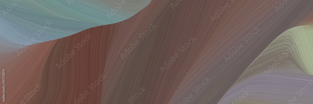 Aufkleber wild curved speed lines background or backdrop with dim gray, old mauve and light slate gray colors. can be used as background graphic element