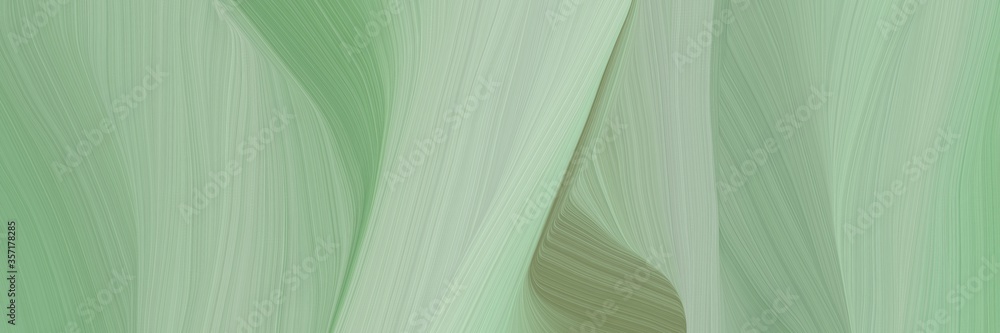 Poster wild curved speed lines background or backdrop with dark sea green, gray gray and pastel gray colors