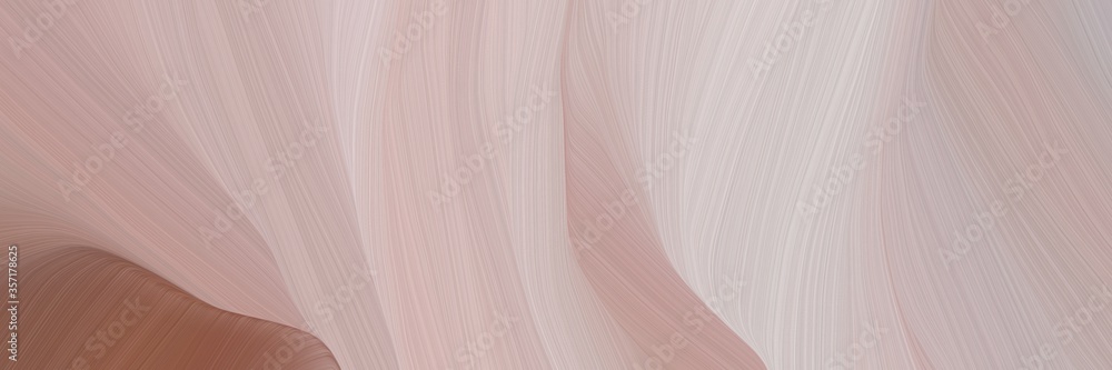 Poster wild curved speed lines background or backdrop with silver, pastel brown and light gray colors. can 