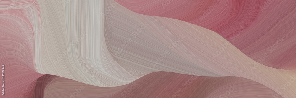 Aufkleber wild curved speed lines background or backdrop with rosy brown, pastel brown and silver colors. can 