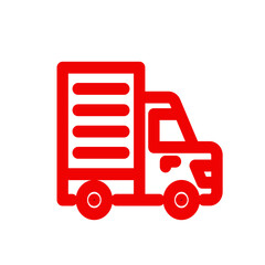 delivery truck icon