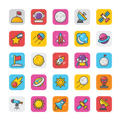 Space Vector Icons 2