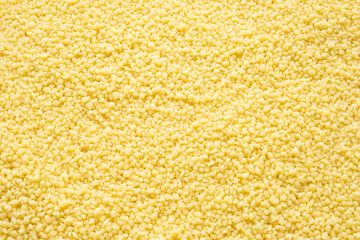 Cous cous background. Focus all over the frame.