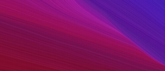 Fototapeta premium artistic curved speed lines background or backdrop with dark pink, dark slate blue and dark magenta colors. can be used as header or banner